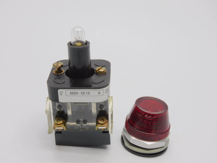 ALLEN BRADLEY 800H-QK10R SER. B 120V (BK/YL) NSMP