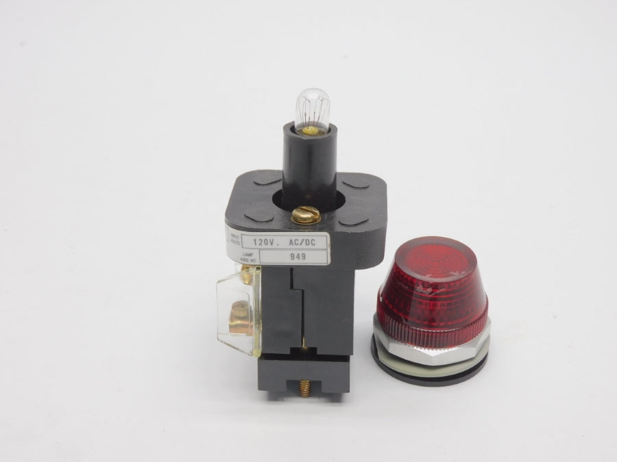 ALLEN BRADLEY 800H-QK10R SER. B 120V (BK/YL) NSMP