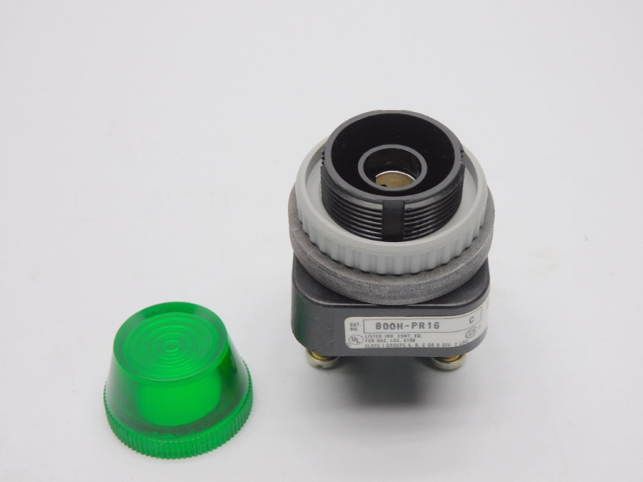 ALLEN BRADLEY 800H-PR16G SER. C 120V (NO BULB) (BK/YL) NSMP