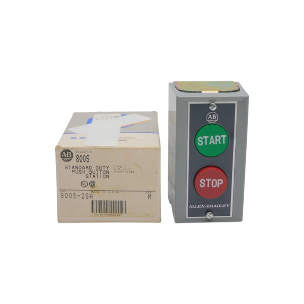 ALLEN BRADLEY 800S-2SA SER. M 600VAC (AS PICTURED) (GY/BL) NSMP