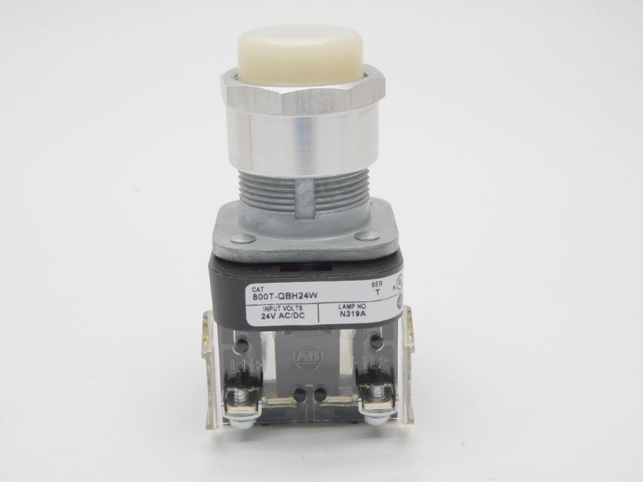 ALLEN BRADLEY 800T-QBH24W SER. T 24V (WH) NSMP