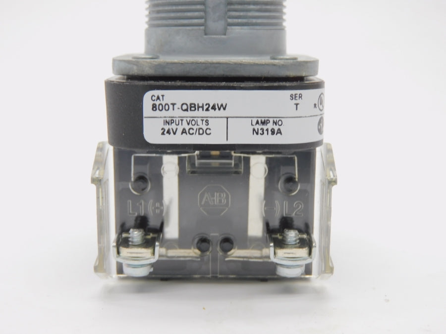 ALLEN BRADLEY 800T-QBH24W SER. T 24V (WH) NSMP