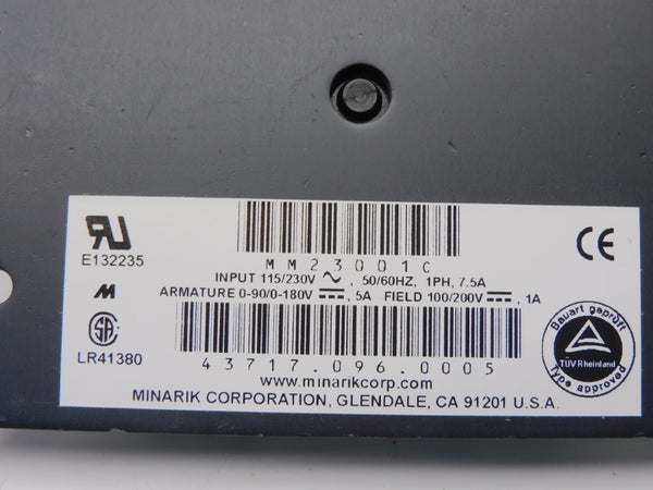 MINARIK MM23001C 115/230V 7.5A NSMP