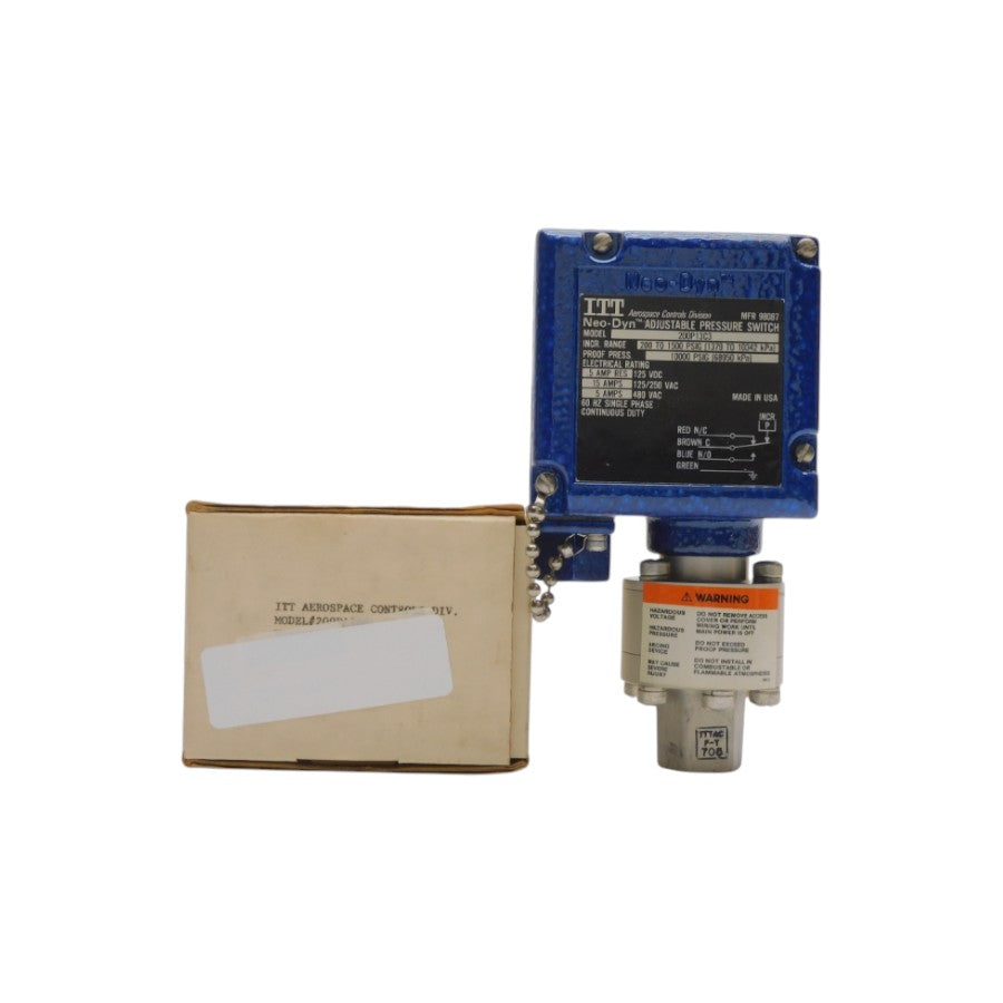 ITT 200P13C3 480VAC 15A 200-1500PSI NSMP