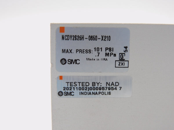 SMC NCDY2S25H-0560-X210 101PSI NSNP