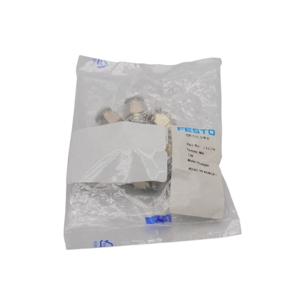FESTO QB-1/4-3/8-U 533278 (PKG OF 10) NSMP