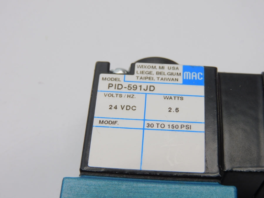 MAC PID-591JD 24VDC 30-150PSI NSNP