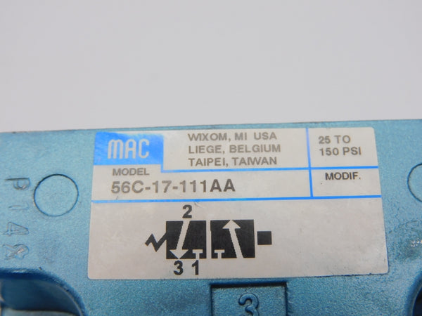 MAC 56C-17-111AA 25-150PSI (AS IS) NSNP