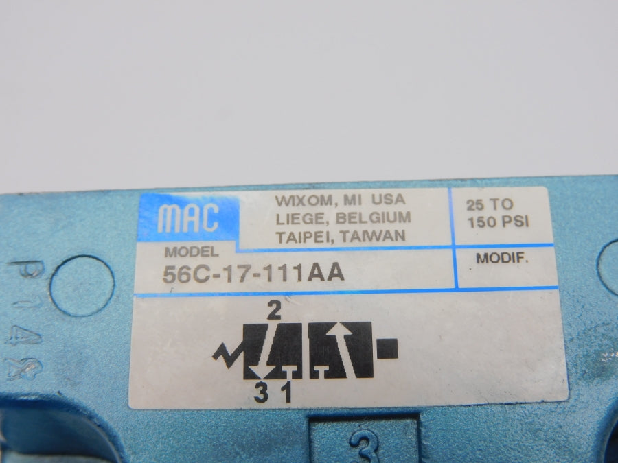 MAC 56C-17-111AA 25-150PSI (AS IS) NSNP