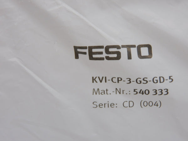 FESTO KVI-CP-3-GS-GD-5 540333 NSMP