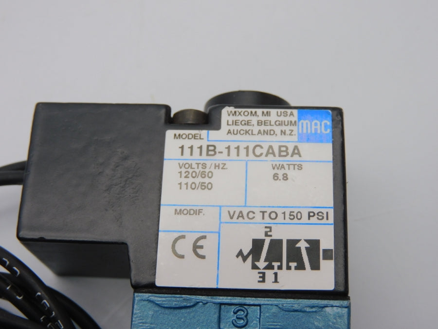 MAC 111B-111CABA 110/120V 150PSI NSNP
