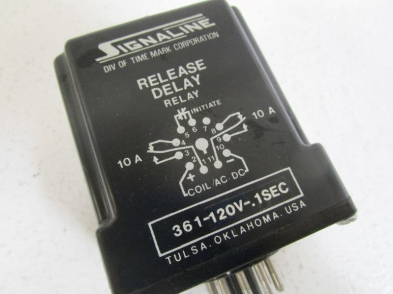 SIGNALINE RELEASE DELAY RELAY 361-120V-.1SEC UNMP