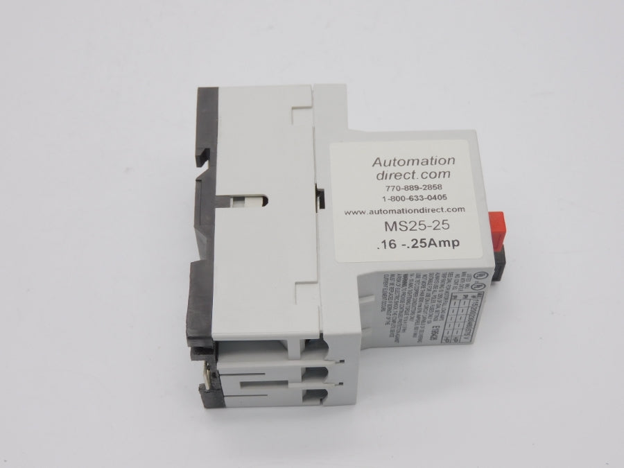 AUTOMATION DIRECT MS25-25 690V .16-.25A NSMP