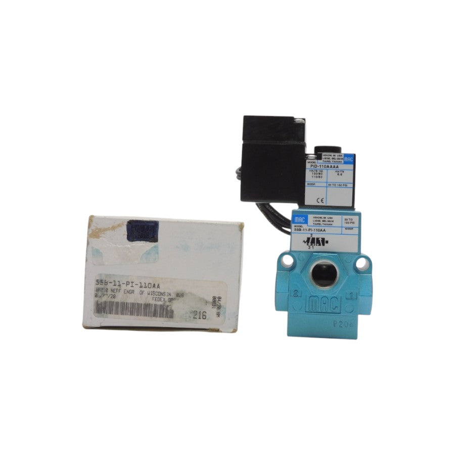 MAC 55B-11-PI-110AA 110/120V 30-150PSI NSMP