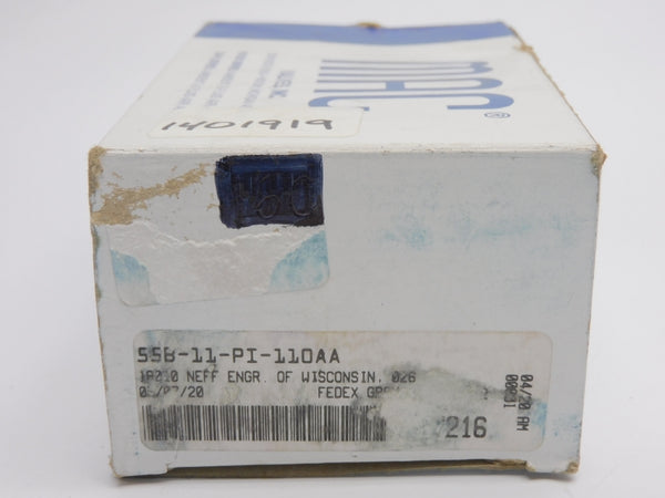 MAC 55B-11-PI-110AA 110/120V 30-150PSI NSMP