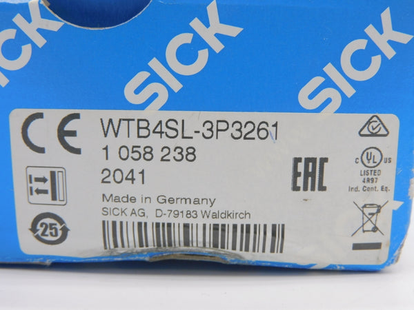 SICK WTB4SL-3P3261 1058238 10-30VDC NSMP