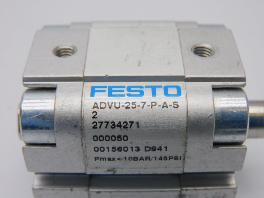 FESTO ADVU-25-7-P-A-S2 00156013 145PSI NSNP