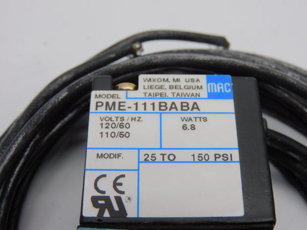 MAC PME-111BABA 110/120V 25-150PSI NSMP