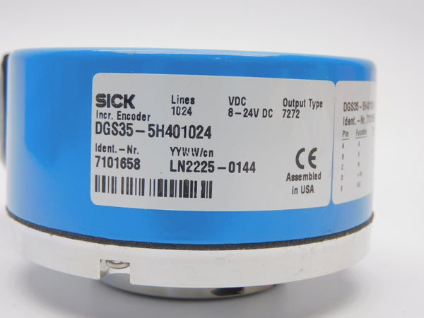 SICK DGS35-5H401024 7101658 8-24VDC NSMP