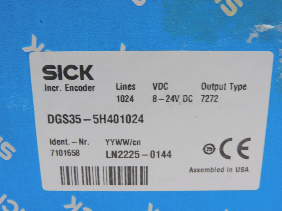 SICK DGS35-5H401024 7101658 8-24VDC NSMP
