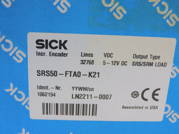 SICK SRS50-FTA0-K21 1062194 5-12VDC NSMP