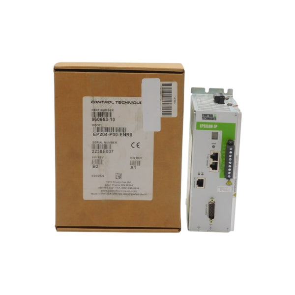 CONTROL TECHNIQUES EP204-P00-ENR0 960653-10 F/W B2 REV. A1 NSMP