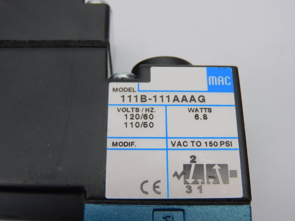 MAC 111B-111AAAG 110/120V 150PSI NSMP