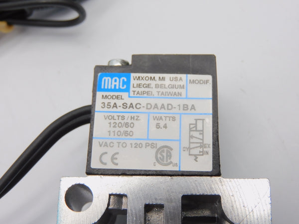 MAC 35A-SAC-DAAD-1BA 110/120V 120PSI NSMP