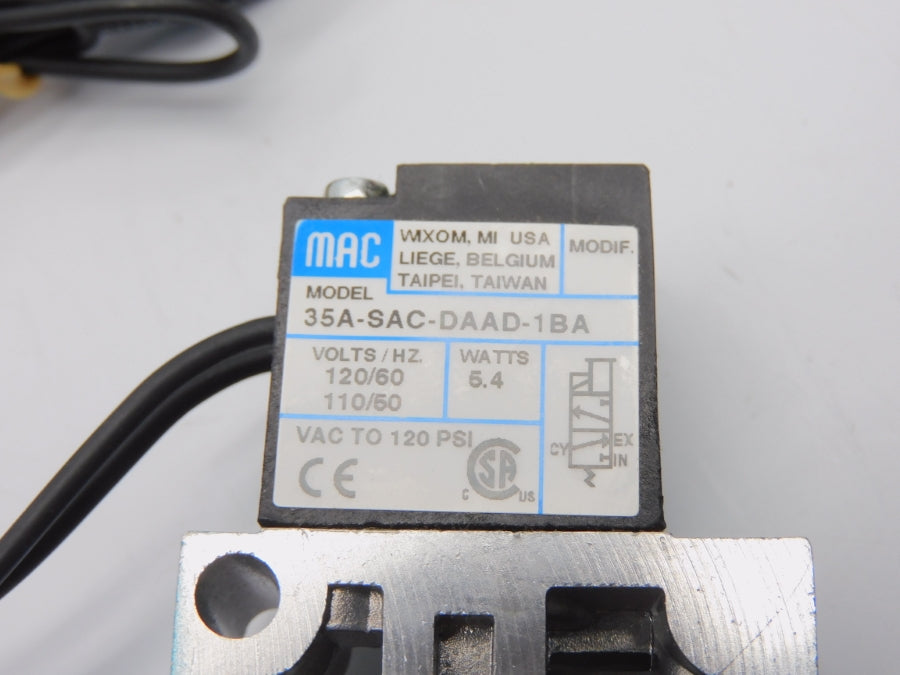 MAC 35A-SAC-DAAD-1BA 110/120V 120PSI NSMP