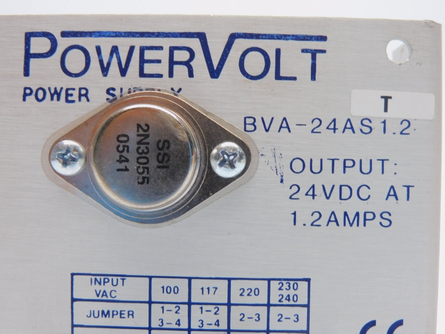 POWERVOLT BVA-24AS1.2 24VDC 1.2A NSNP