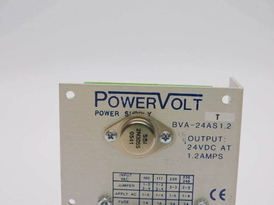 POWERVOLT BVA-24AS1.2T 24VDC 1.2A NSMP