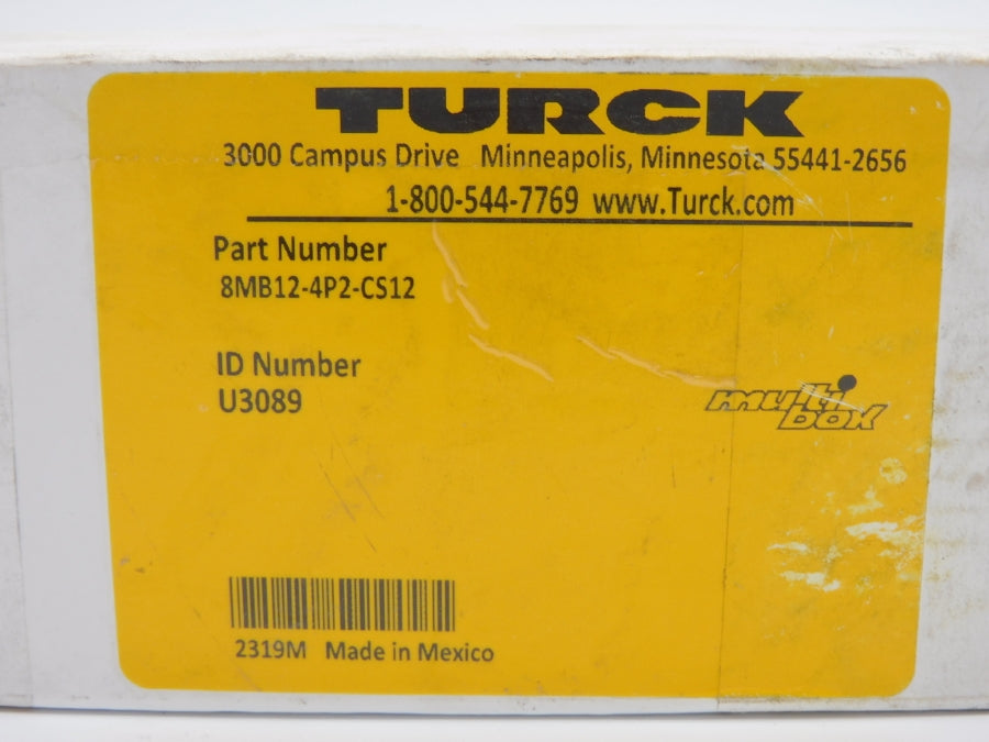TURCK 8MB12-4P2-CS12 U3089 NSMP