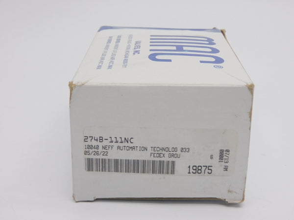 MAC 274B-111NC 110/120V 150PSI NSMP