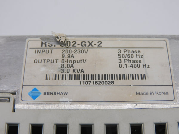 BENSHAW RSI-002-GX-2 200-230V 9.9A UNMP