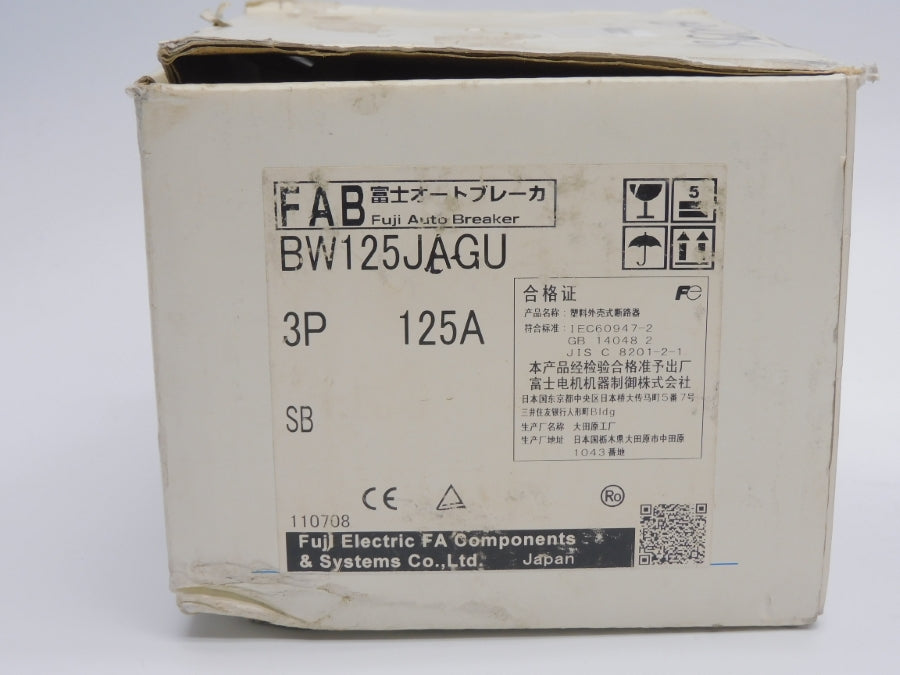 FUJI ELECTRIC BW125JAGU 690VAC 125A NSMP