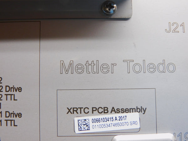 METTLER TOLEDO 66103415 XRTC REV. H NSMP