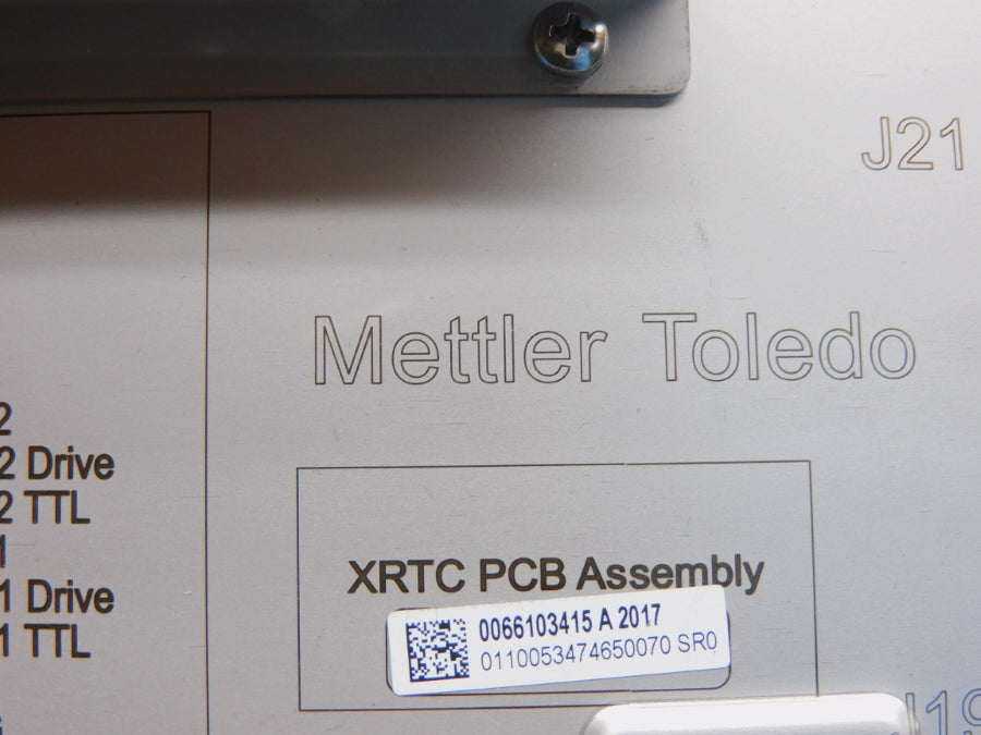 METTLER TOLEDO 66103415 XRTC REV. H NSMP
