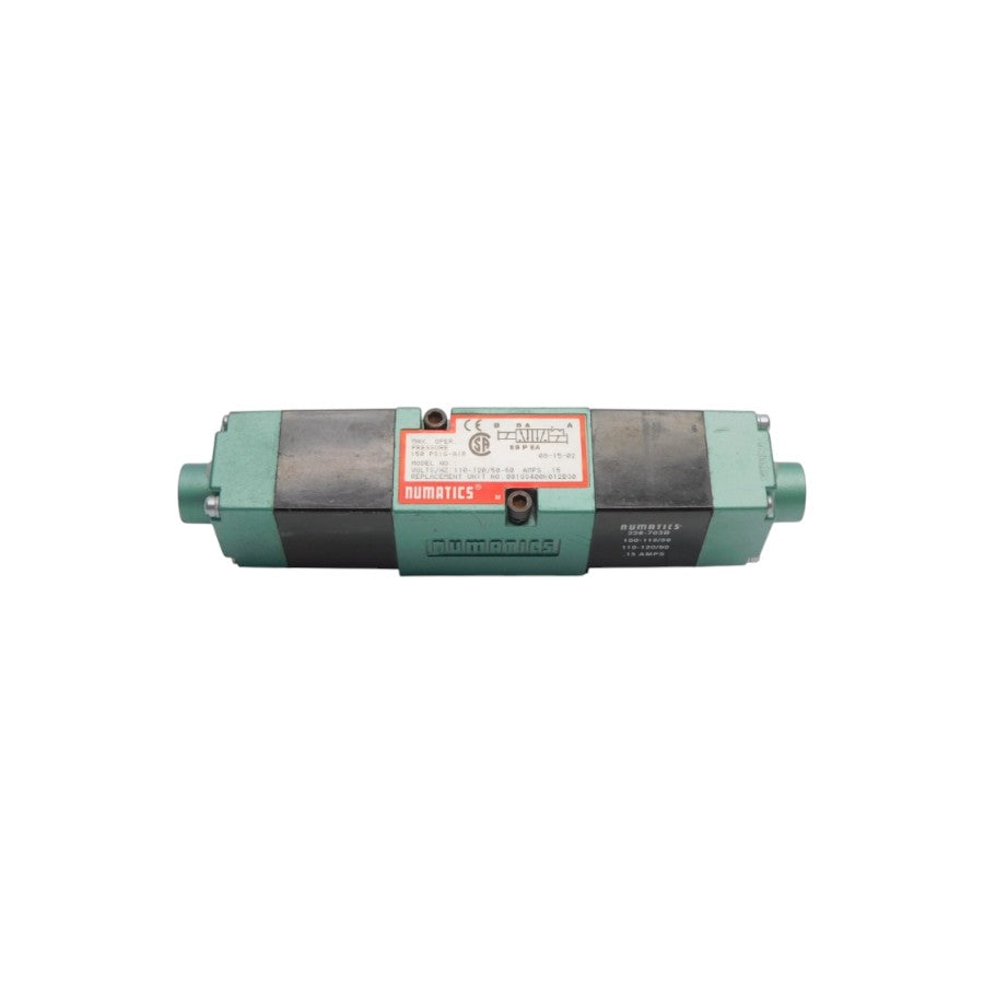 NUMATICS 081SS400K012B30 110/120V .15A 150PSI NSNP