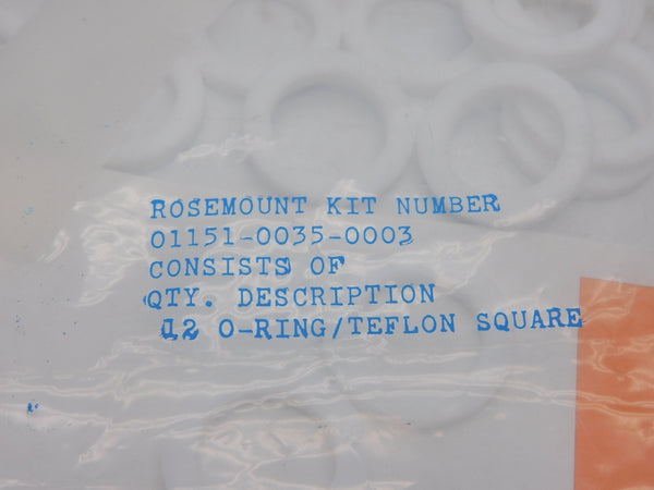 ROSEMOUNT 01151-0035-0003 (PKG OF 12) NSMP