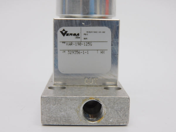 VERSA VALVE KAR-190-125G UNMP