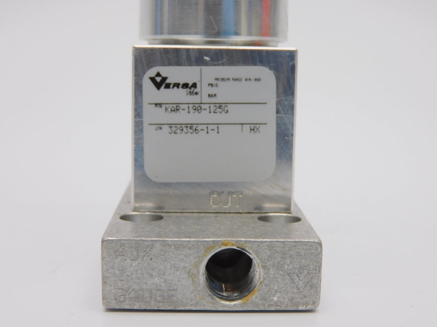 VERSA VALVE KAR-190-125G UNMP