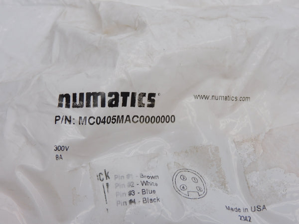 NUMATICS MC0405MAC0000000 300V 8A NSMP