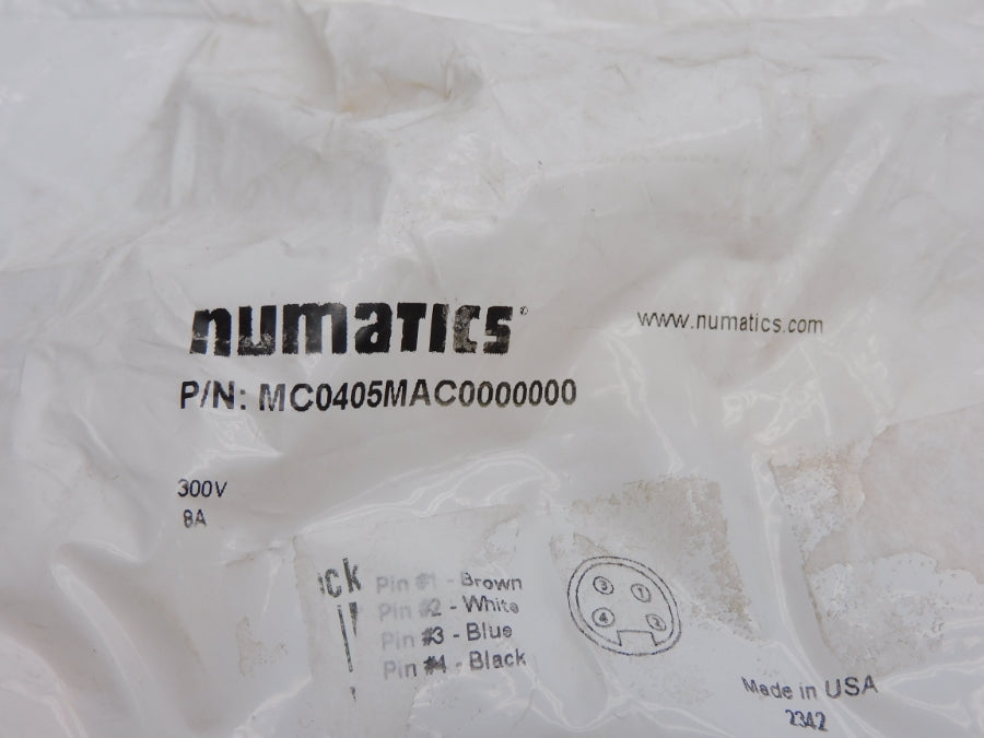 NUMATICS MC0405MAC0000000 300V 8A NSMP