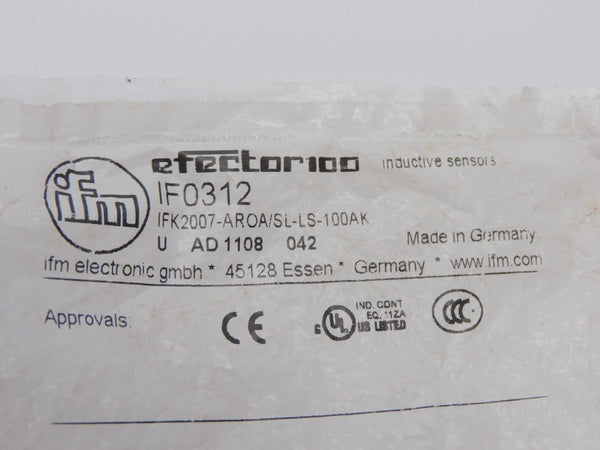 IFM EFECTOR IFK2007-AROA/SL-LS-100AK IF0312 NSMP