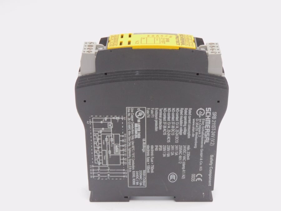 SCHMERSAL SRB211ST-24V(V.2) 24VDC 6A (NO TERMINAL) NSNP
