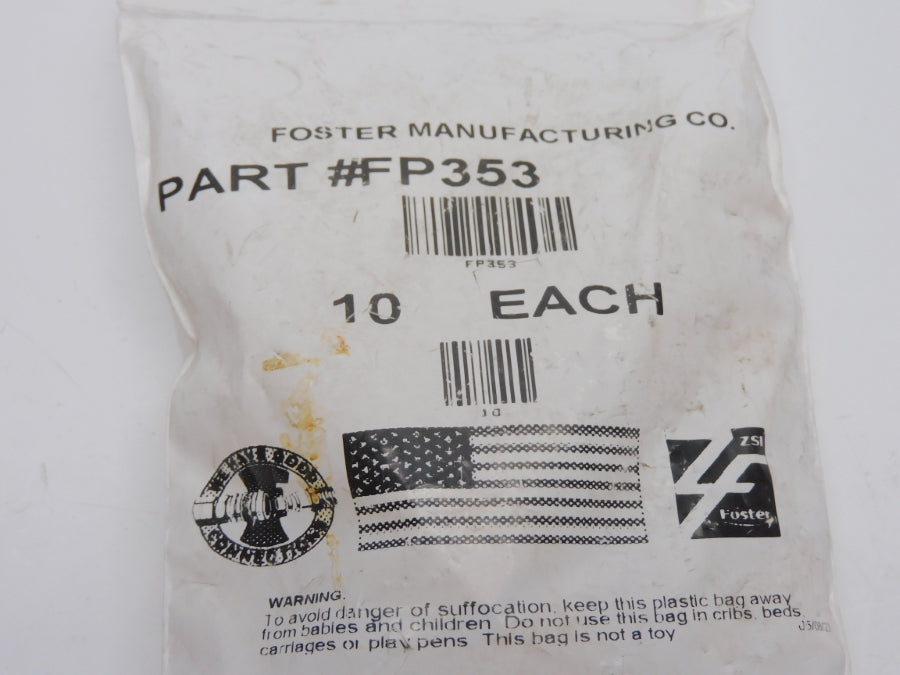 FOSTER MANUFACTURING FP353 (PKG OF 10) NSMP