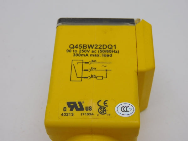 BANNER ENGINEERING Q45BW22DQ1 40213 90-250VAC (NO ACCESSORIES) NSMP