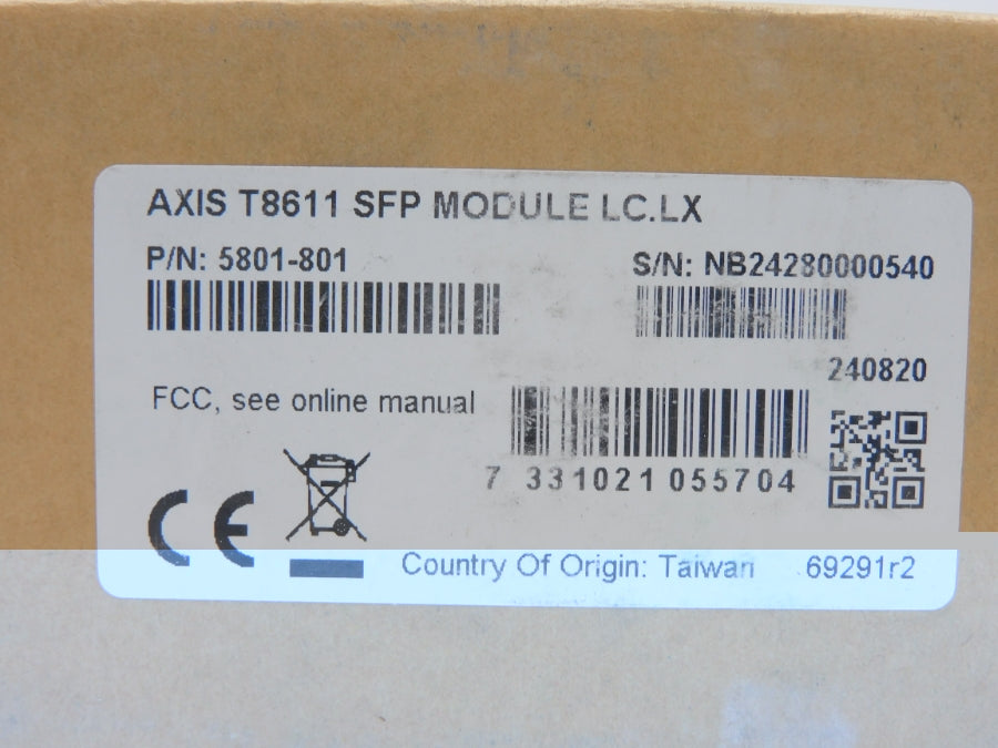 AXIS 5801-801 T8611 NSMP