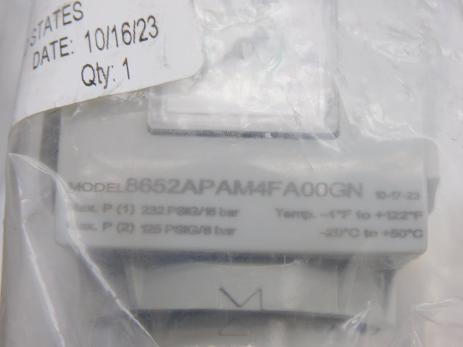 AVENTICS 8652APAM4FA00GN 232PSI NSMP