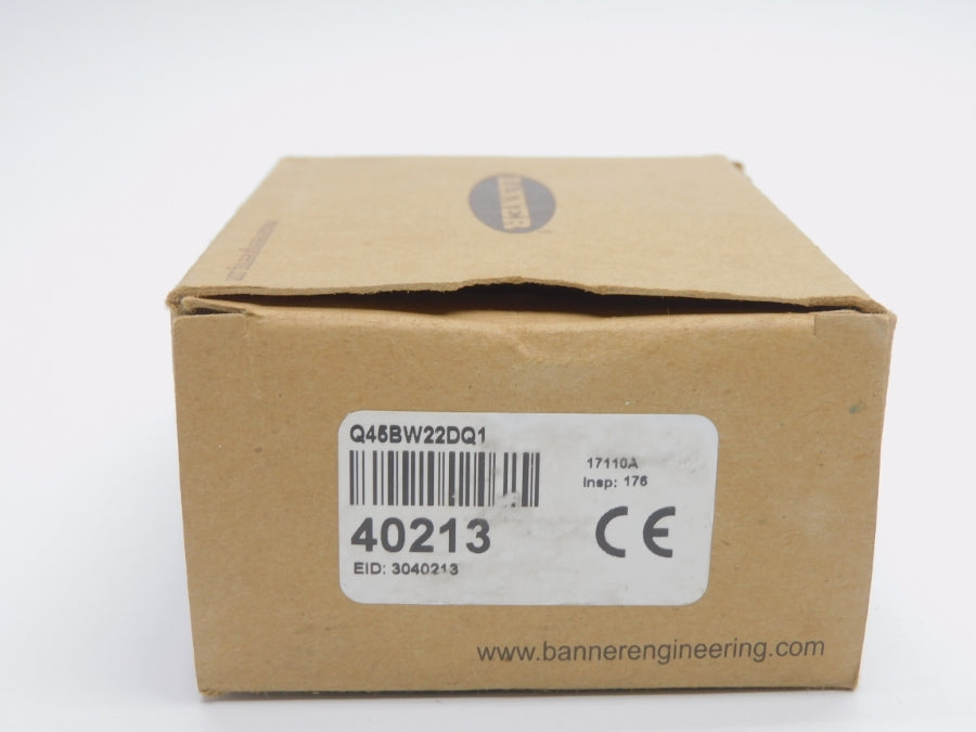 BANNER ENGINEERING Q45BW22DQ1 40213 90-250VAC NSMP